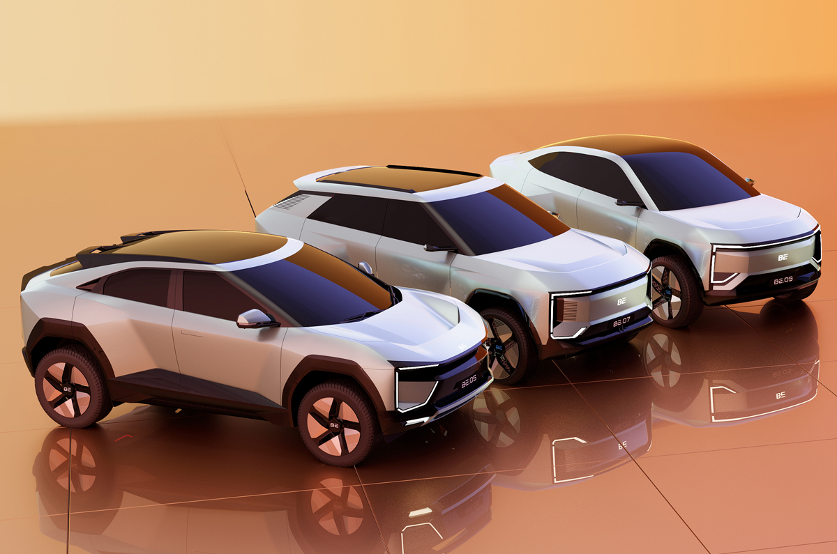 Mahindra BE range of EVs